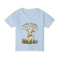 Future Farmer Toddler T-Shirt — Cute Goat "Future Farmer, Free Thinker" Kids Tee