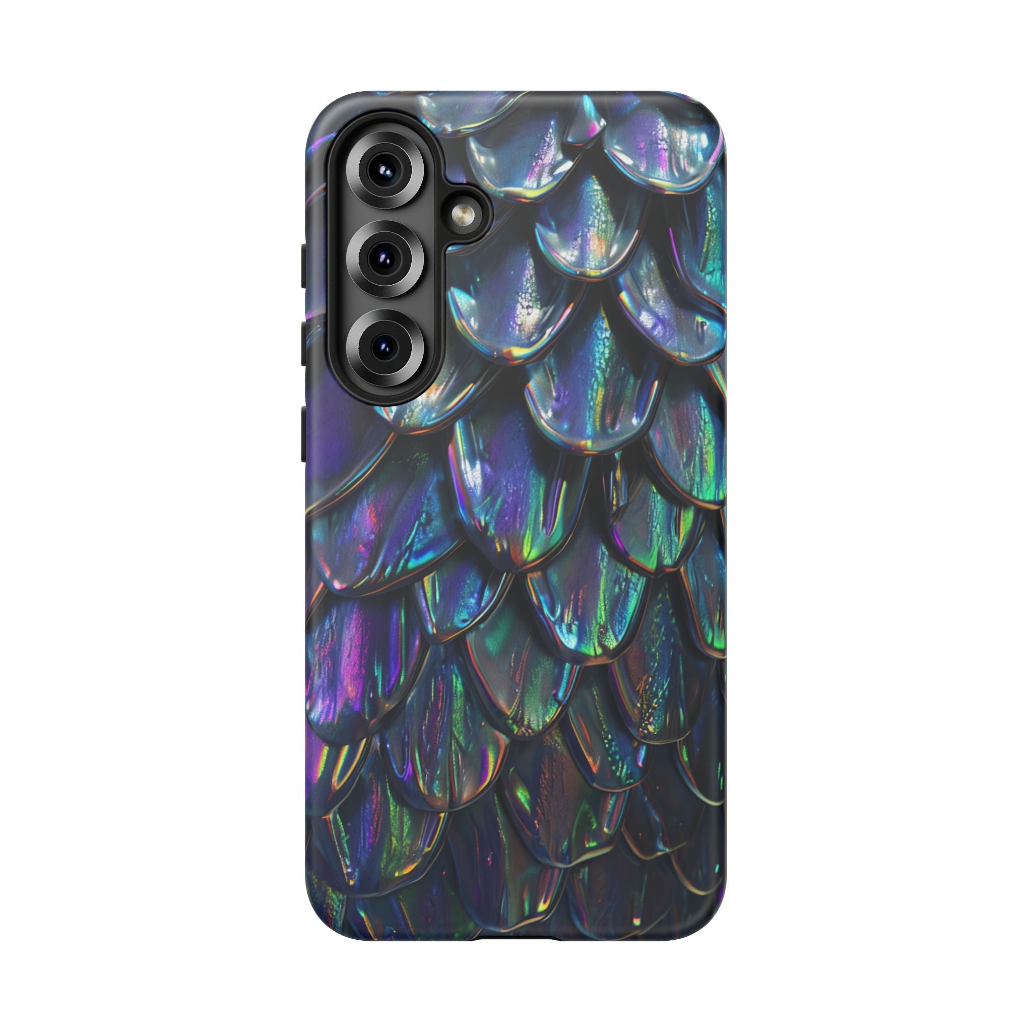 Dragon Scale Phone Case — Iridescent Dragon Scale Tough Case