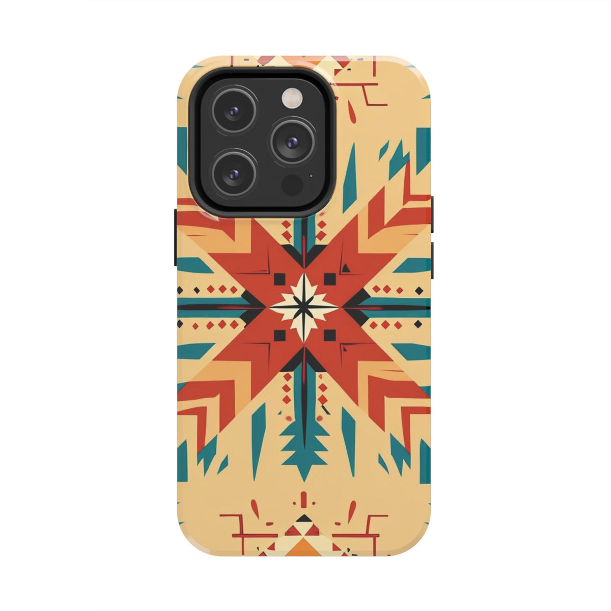 Southwestern Geometric Starburst Tough Phone Case