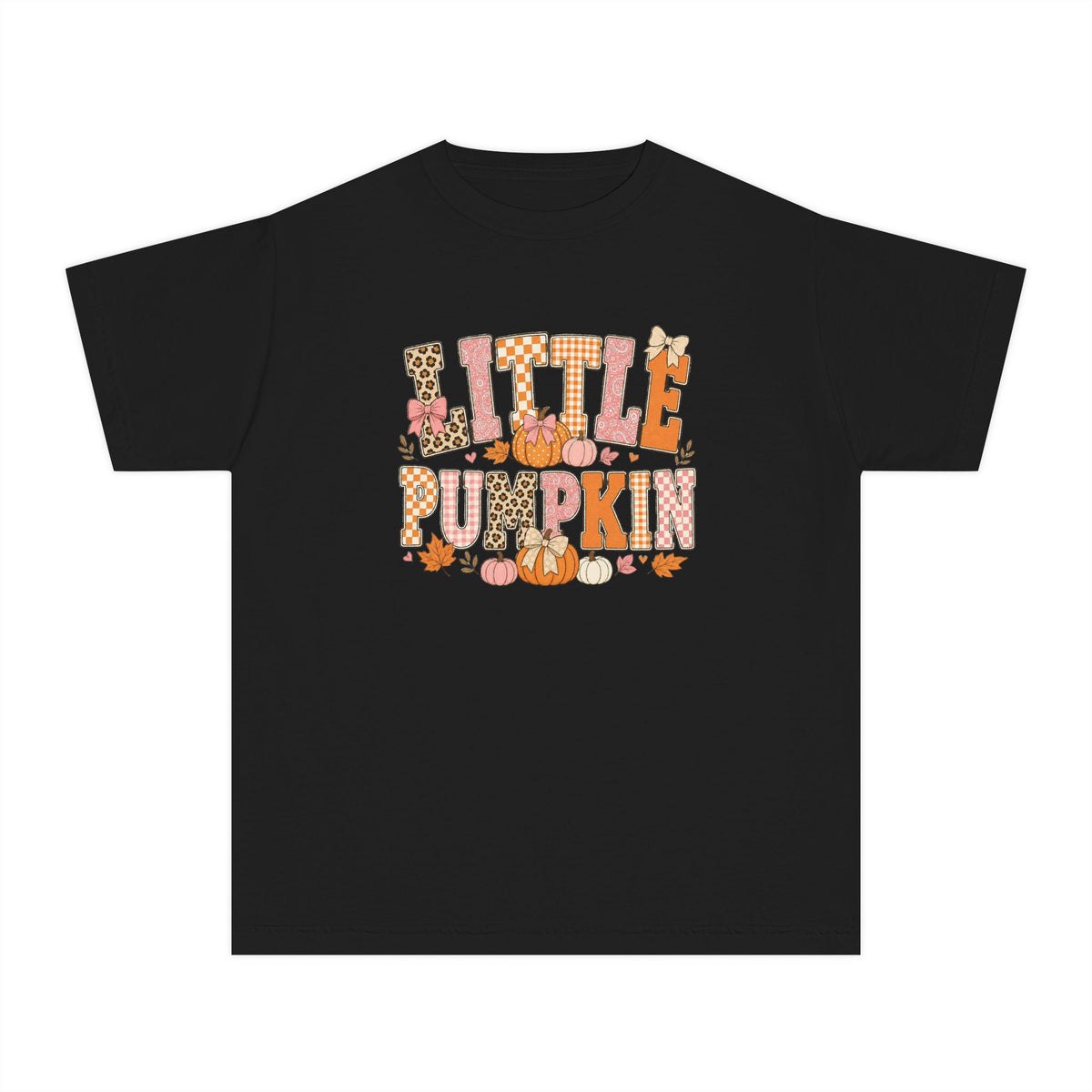 Little Pumpkin Youth T-Shirt – Cute Fall Halloween Tee