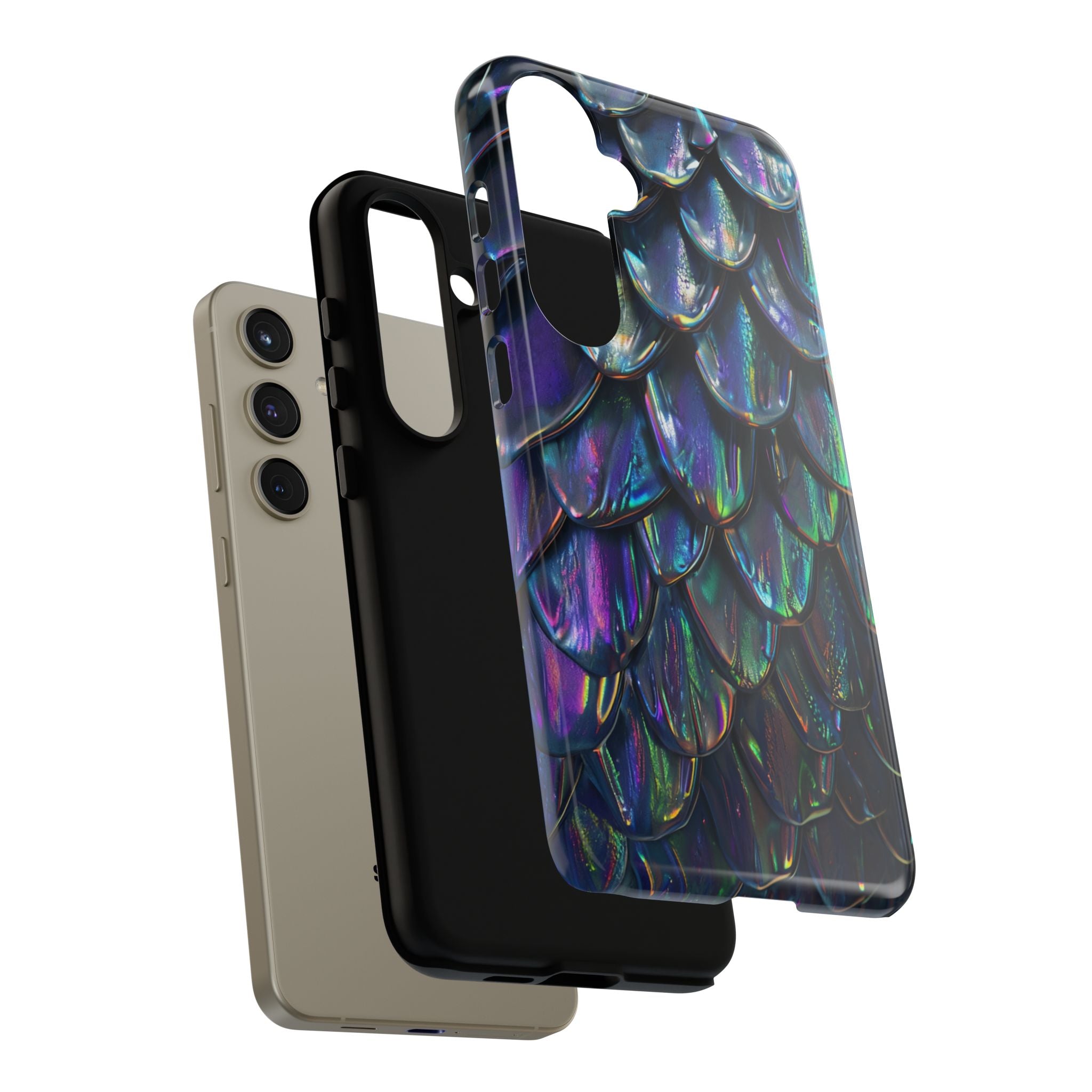 Dragon Scale Phone Case — Iridescent Dragon Scale Tough Case