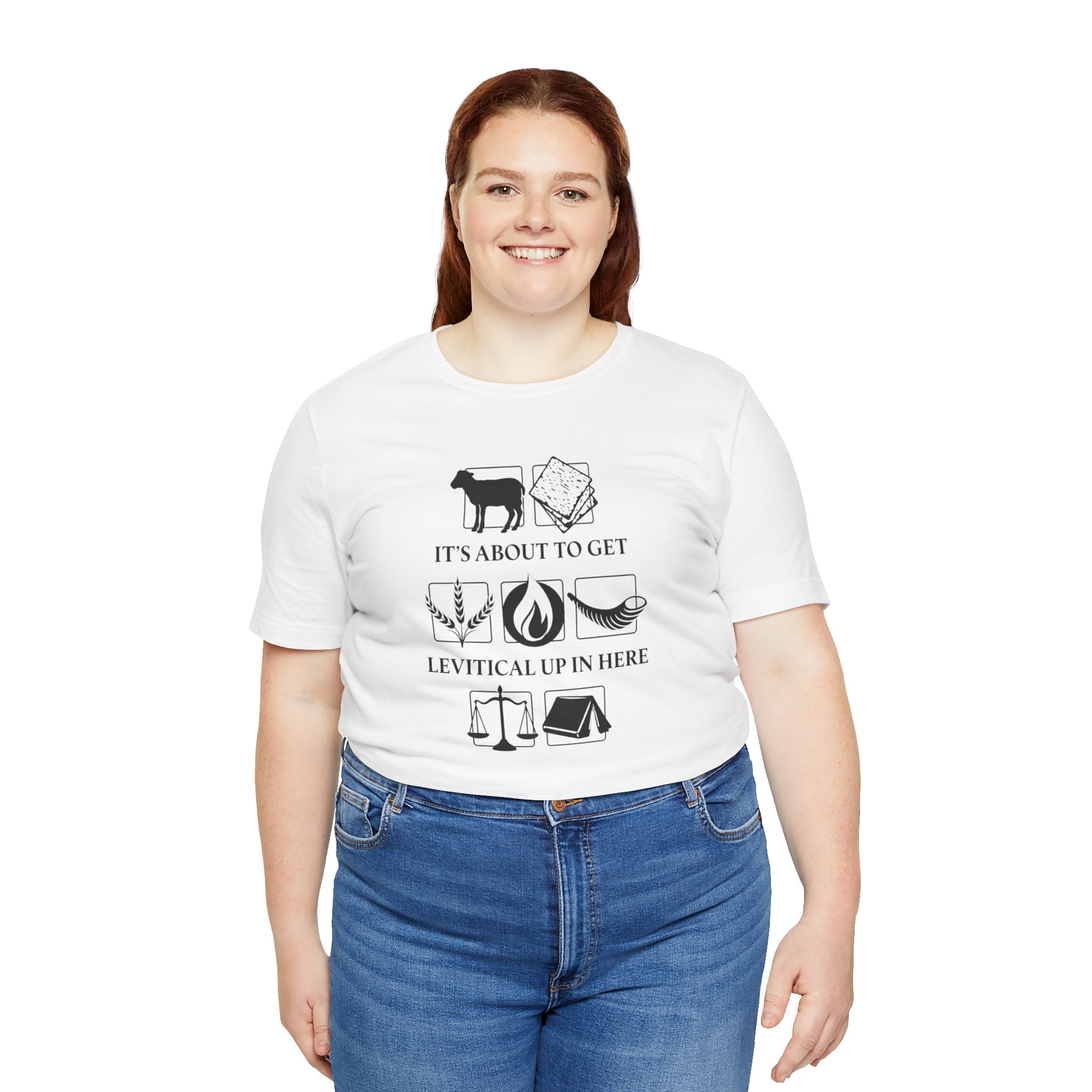 Levitical Up In Here T-Shirt — Funny Bible Symbols Tee