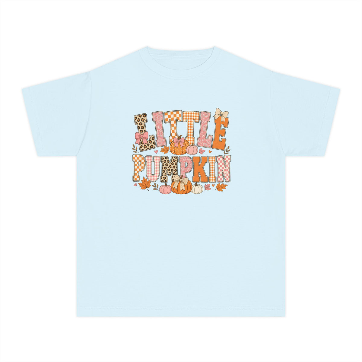 Little Pumpkin Youth T-Shirt – Cute Fall Halloween Tee