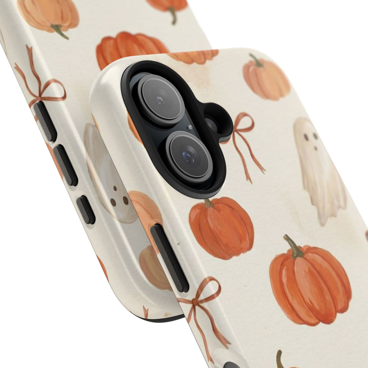 Pumpkin Ghost Phone Case – Cute Halloween Fall Pattern