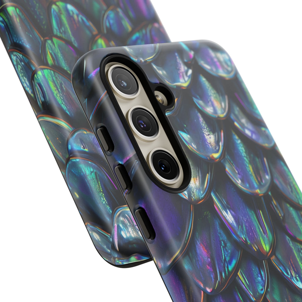 Dragon Scale Phone Case — Iridescent Dragon Scale Tough Case