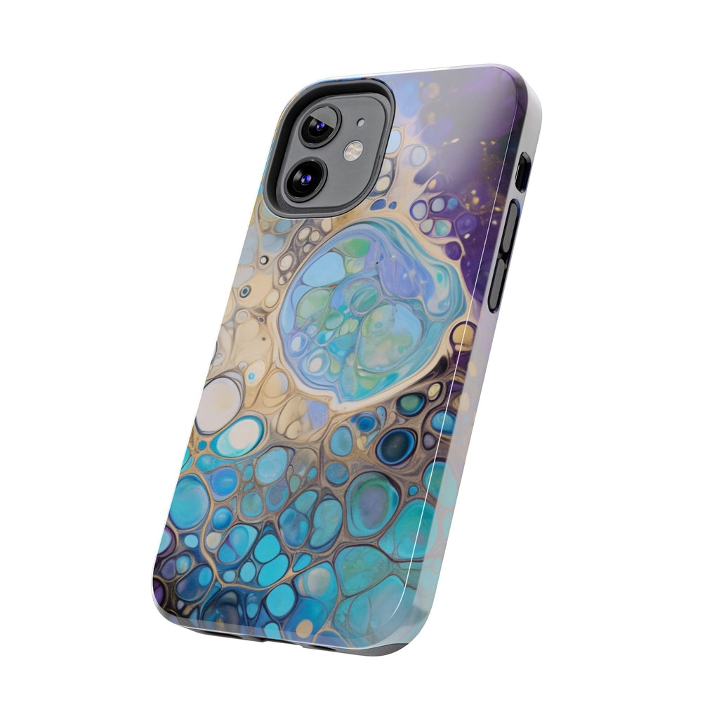 Abstract Ocean Bubble Tough Phone Case