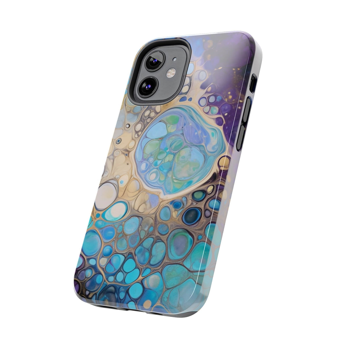 Abstract Ocean Bubble Tough Phone Case