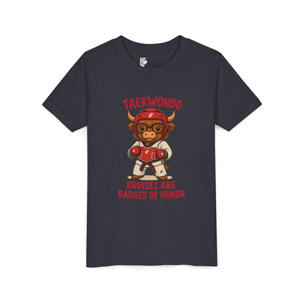 Taekwondo Buffalo Kids Tee | Bruises Are Badges of Honor