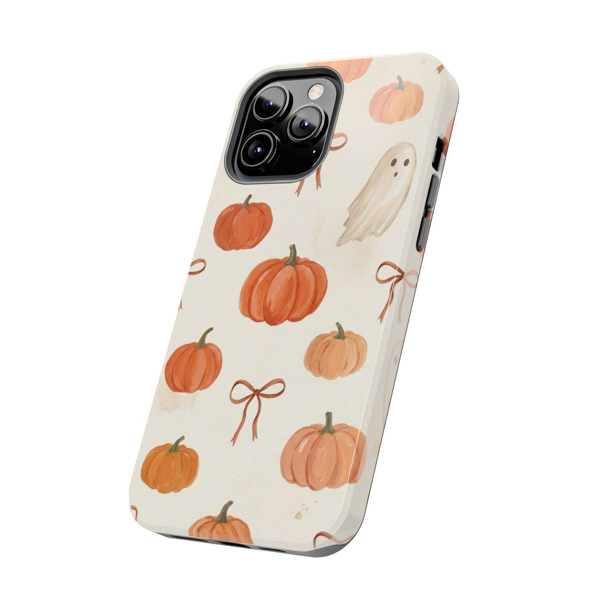 Pumpkin Ghost Phone Case – Cute Halloween Fall Pattern