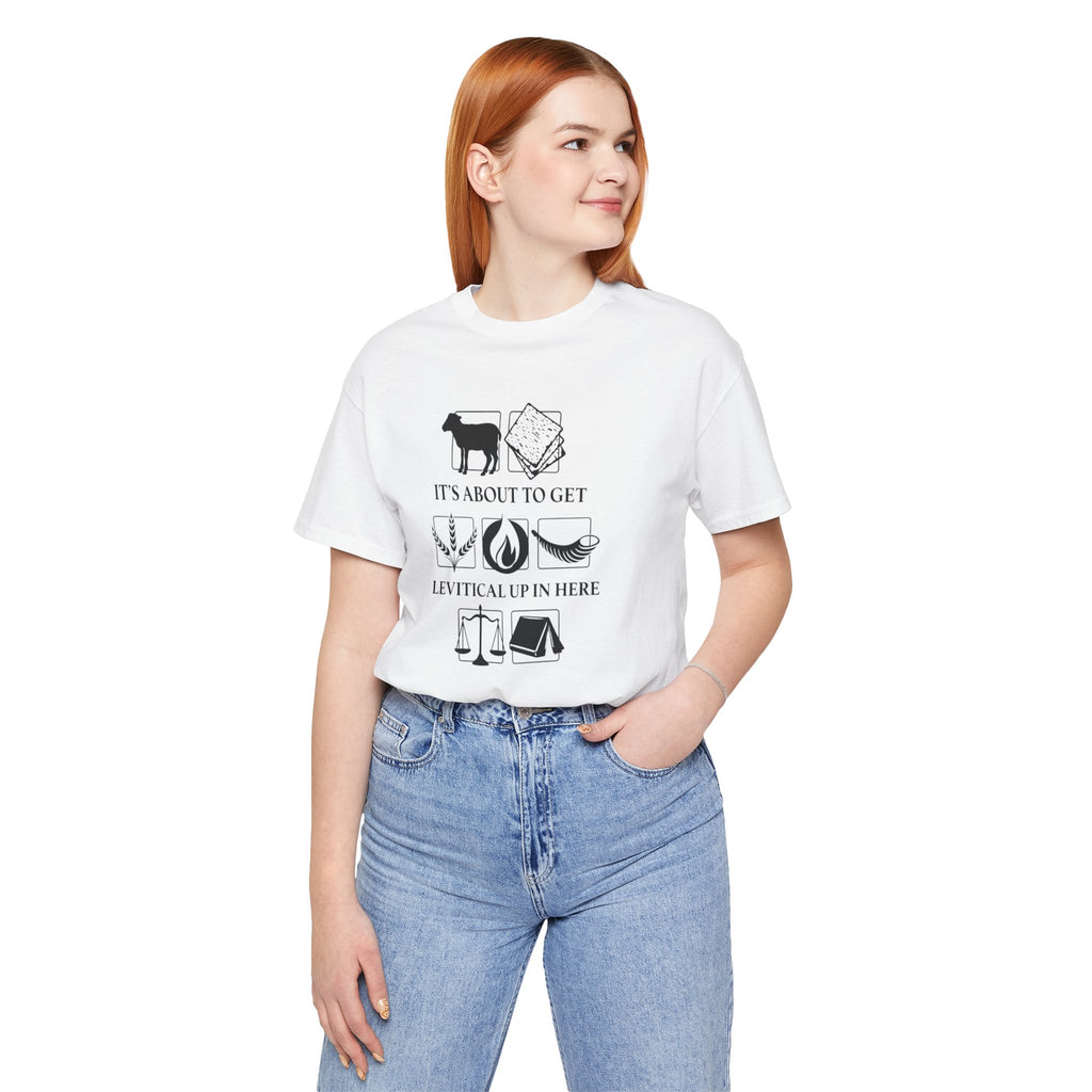 Levitical Up In Here T-Shirt — Funny Bible Symbols Tee