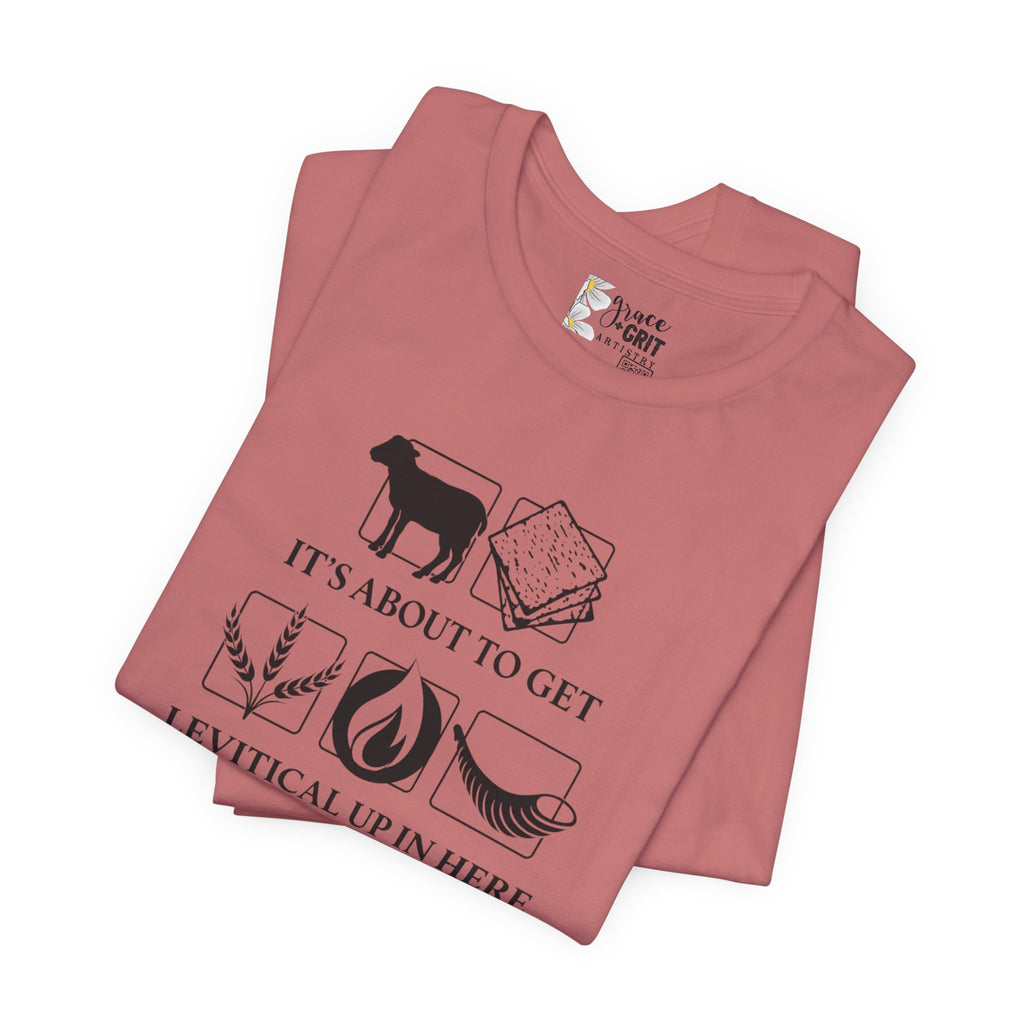 Levitical Up In Here T-Shirt — Funny Bible Symbols Tee