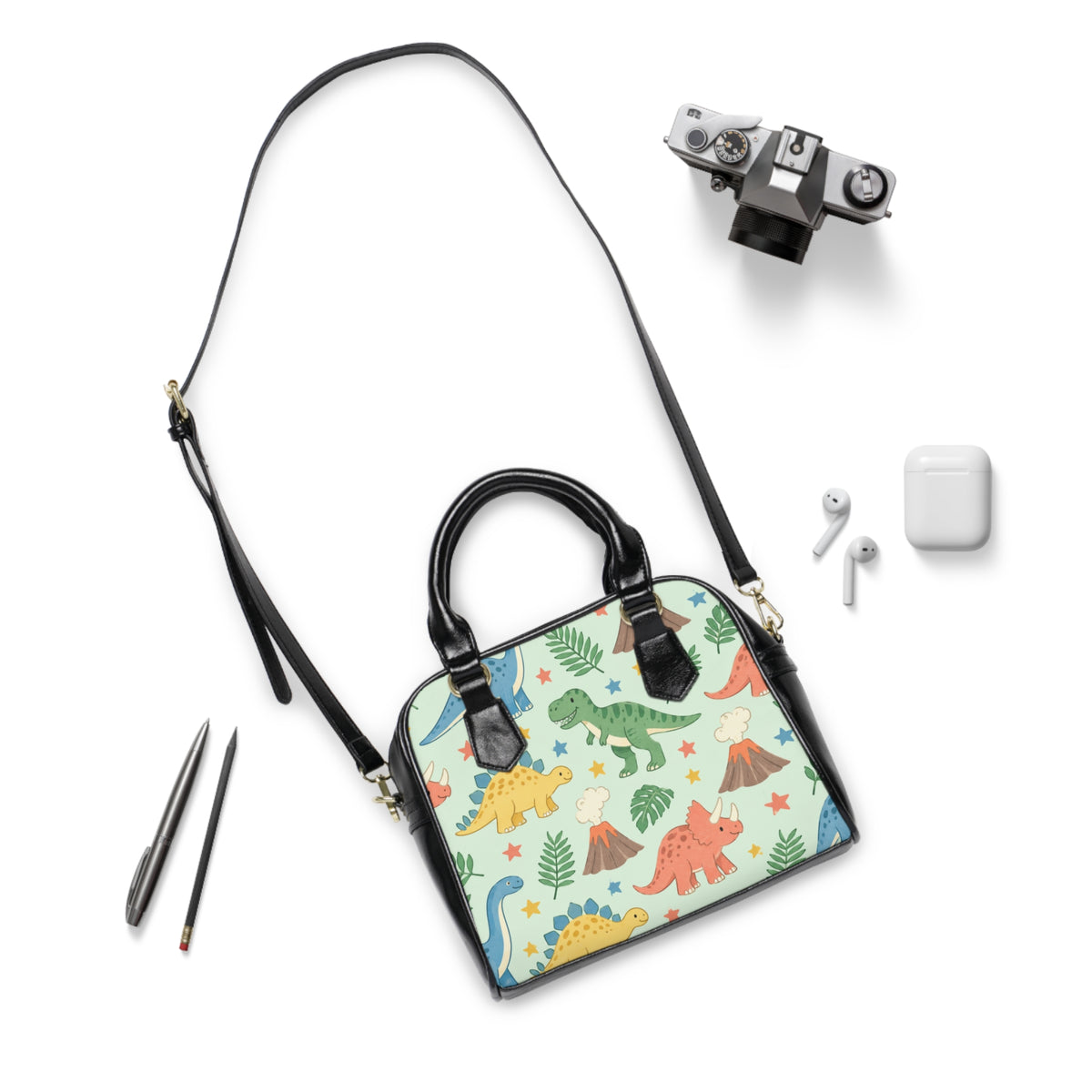 Dinosaur Adventure Shoulder Handbag for Kids and Dino Lovers