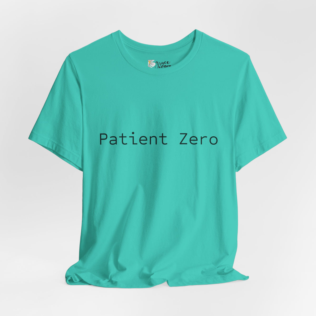 Patient Zero T-Shirt — Minimalist Text Tee