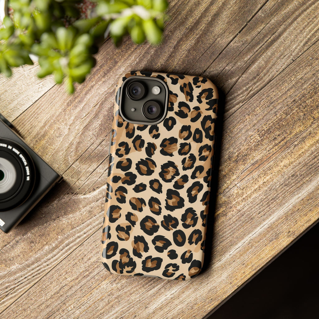 Leopard Print Tough Phone Case