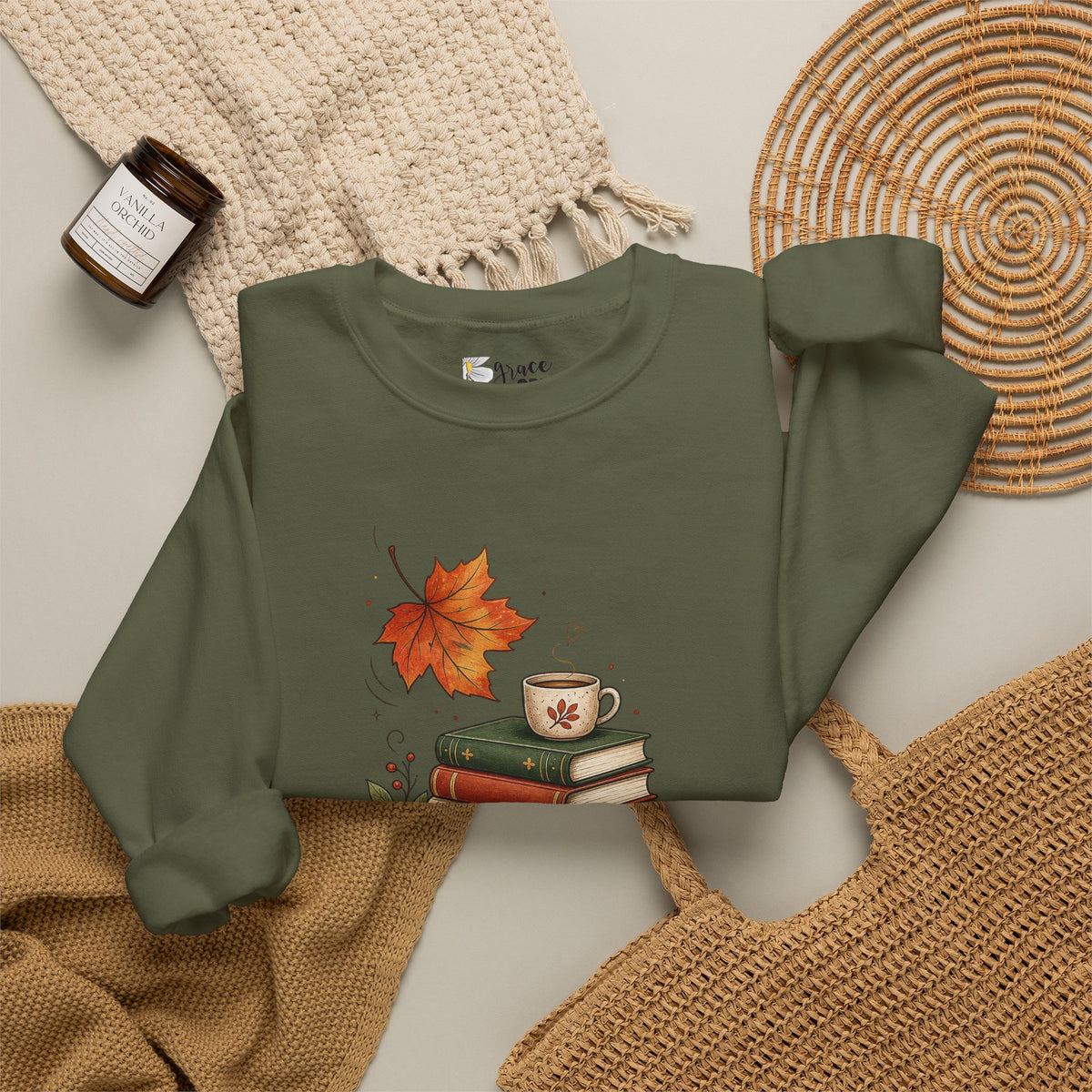 Falling for Home School Sweatshirt