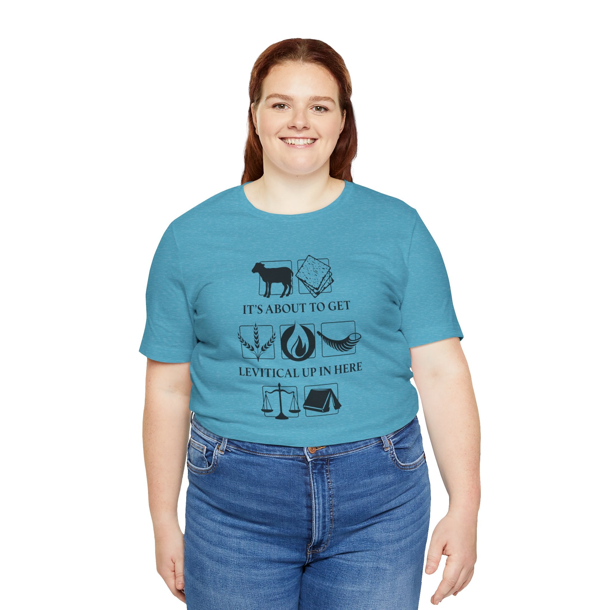 Levitical Up In Here T-Shirt — Funny Bible Symbols Tee