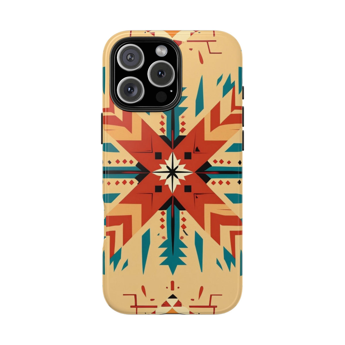 Southwestern Geometric Starburst Tough Phone Case