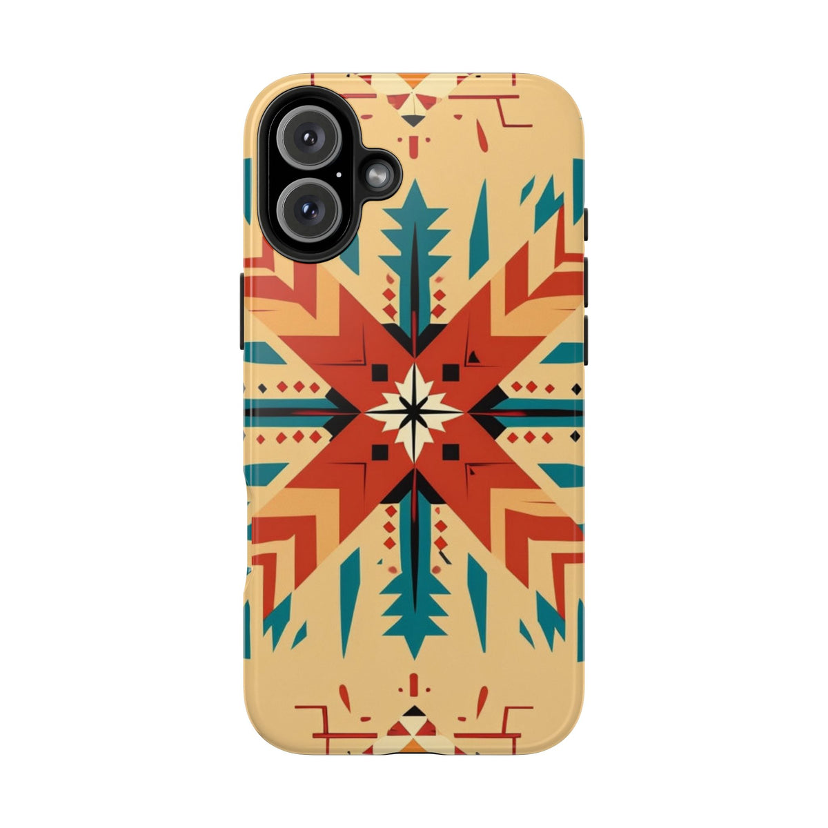 Southwestern Geometric Starburst Tough Phone Case