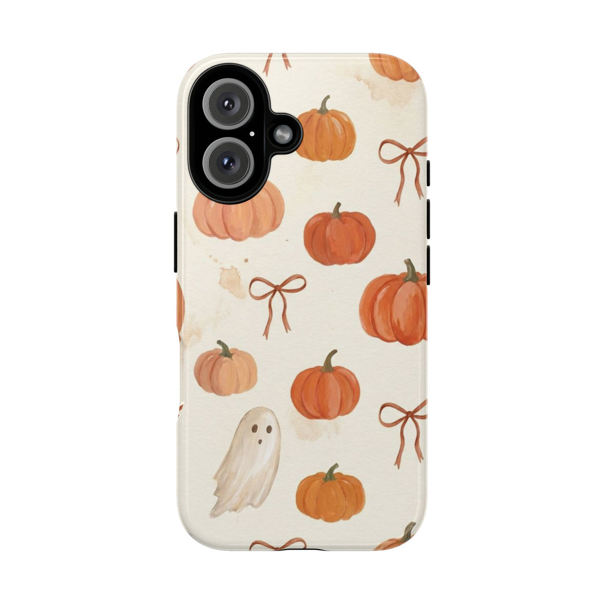 Autumn Pumpkin Ghost Tough Phone Case