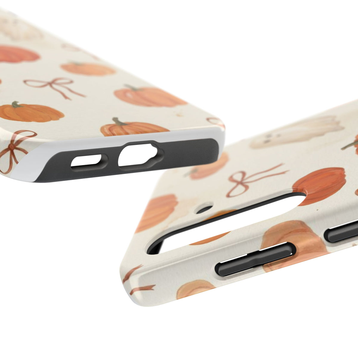 Pumpkin Ghost Phone Case – Cute Halloween Fall Pattern