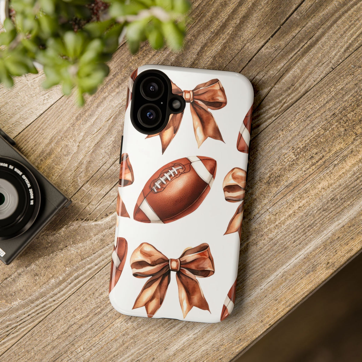 Football Bow Phone Case
