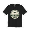 Mom Life T‑Shirt – "Caffeinate & Dominate" Coffee Mom Tee