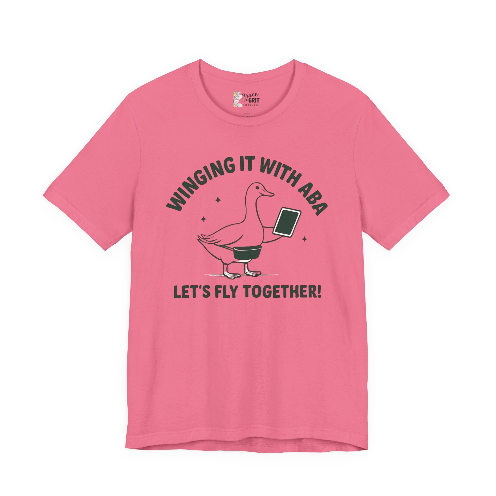 Winging It With ABA Goose Tee | Let's Fly Together T-Shirt