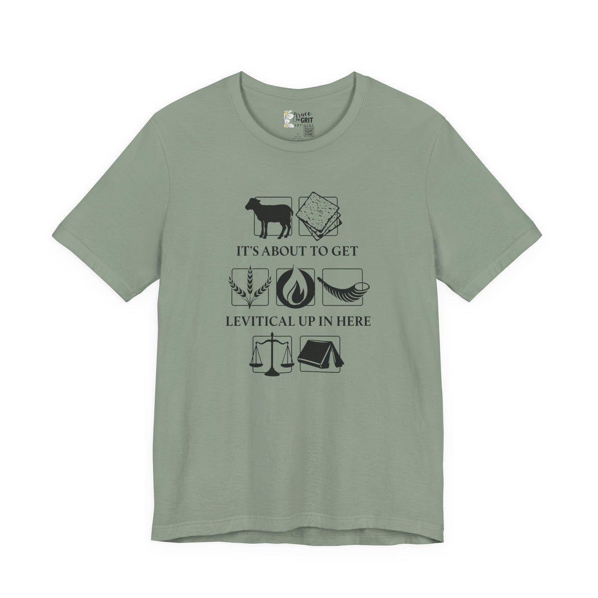 Levitical Up In Here T-Shirt — Funny Bible Symbols Tee