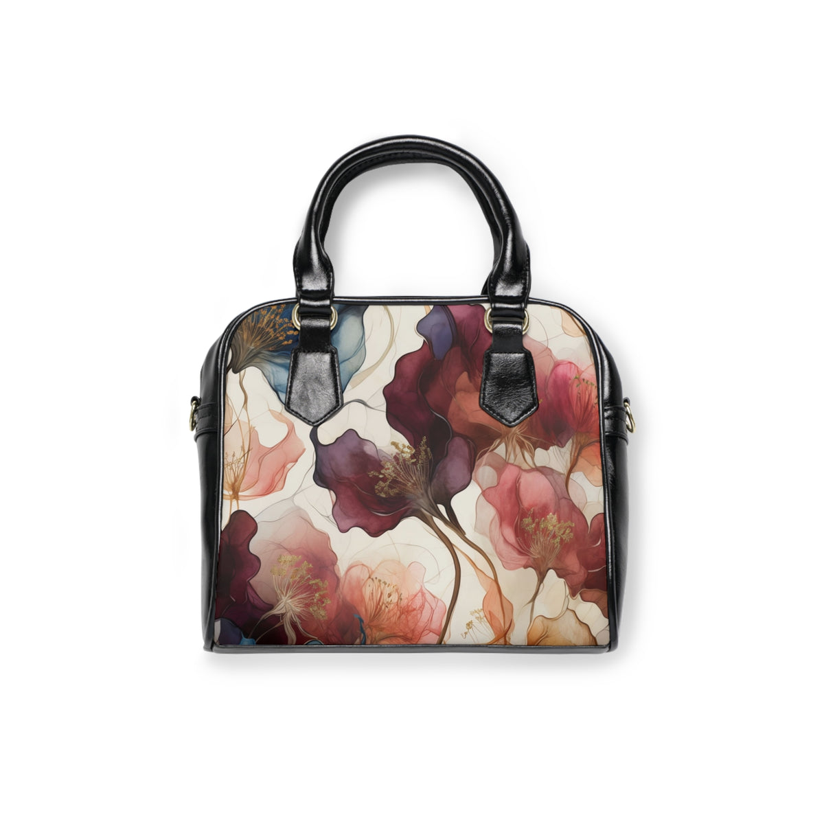 Floral Botanical Shoulder Handbag