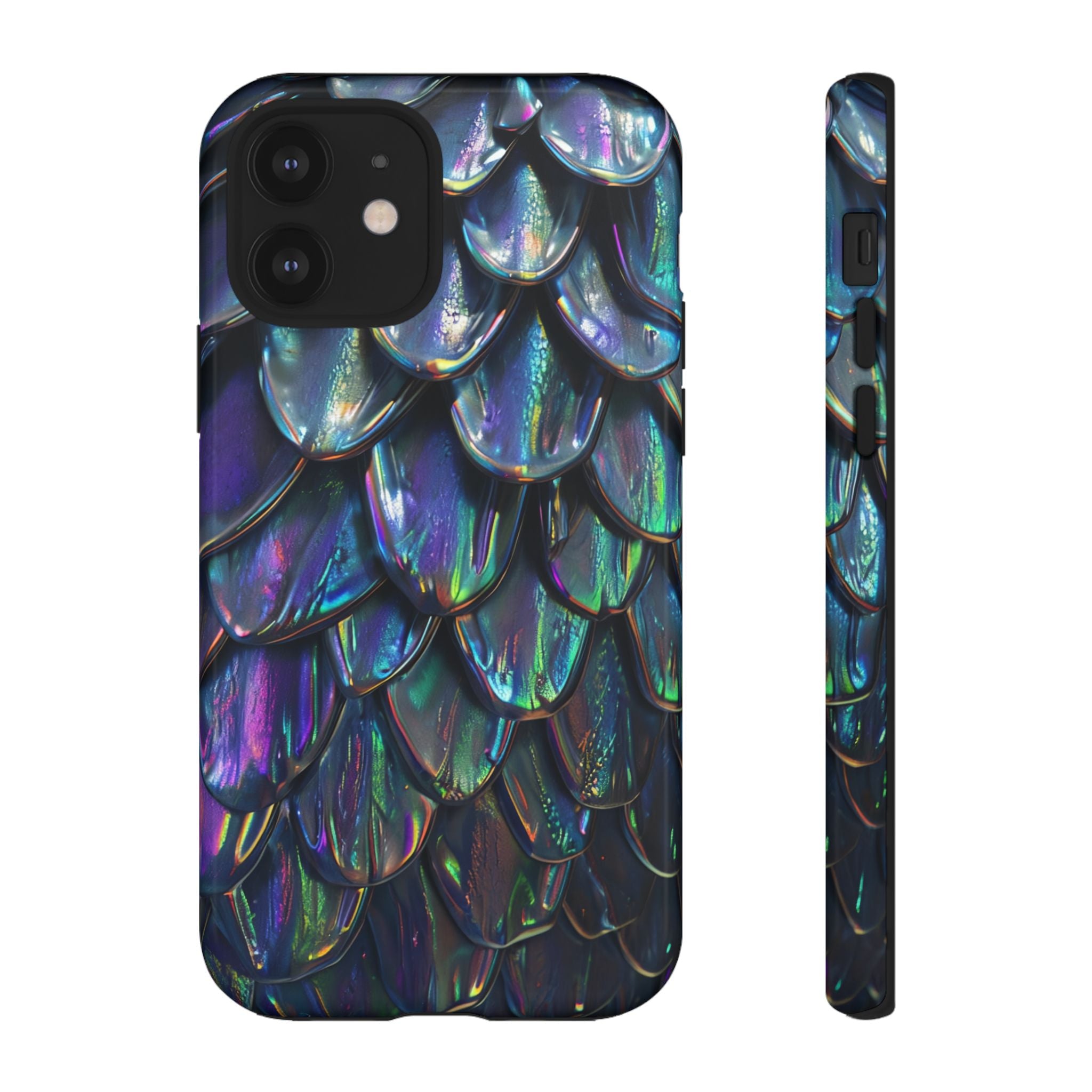 Dragon Scale Phone Case — Iridescent Dragon Scale Tough Case