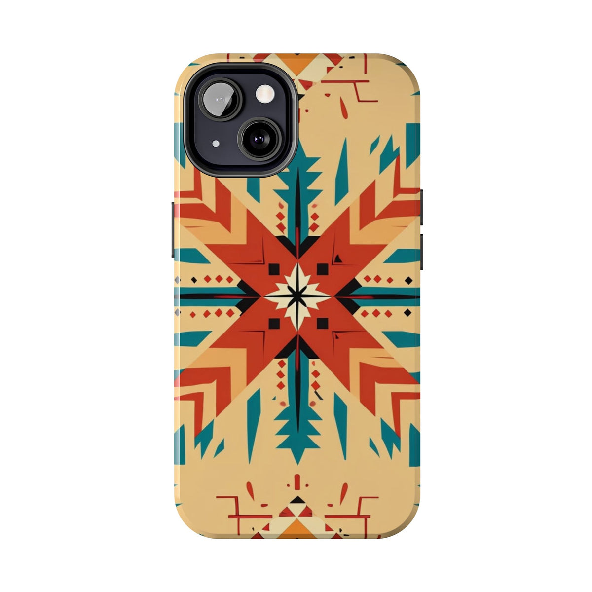 Southwestern Geometric Starburst Tough Phone Case
