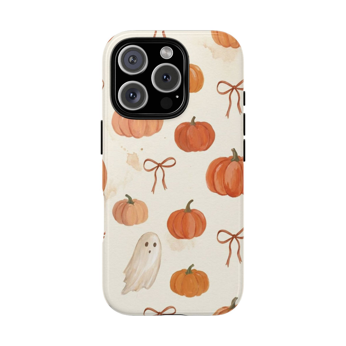Autumn Pumpkin Ghost Tough Phone Case