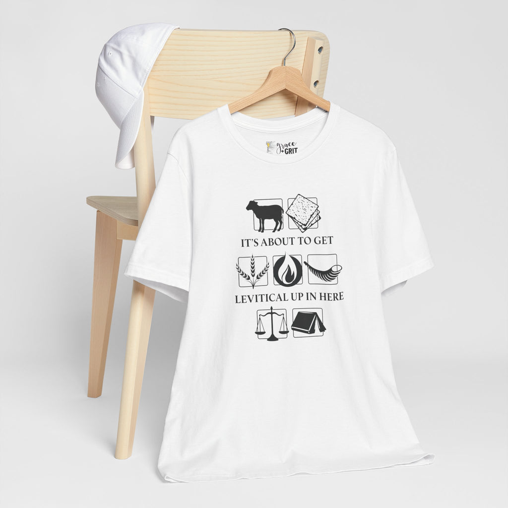 Levitical Up In Here T-Shirt — Funny Bible Symbols Tee