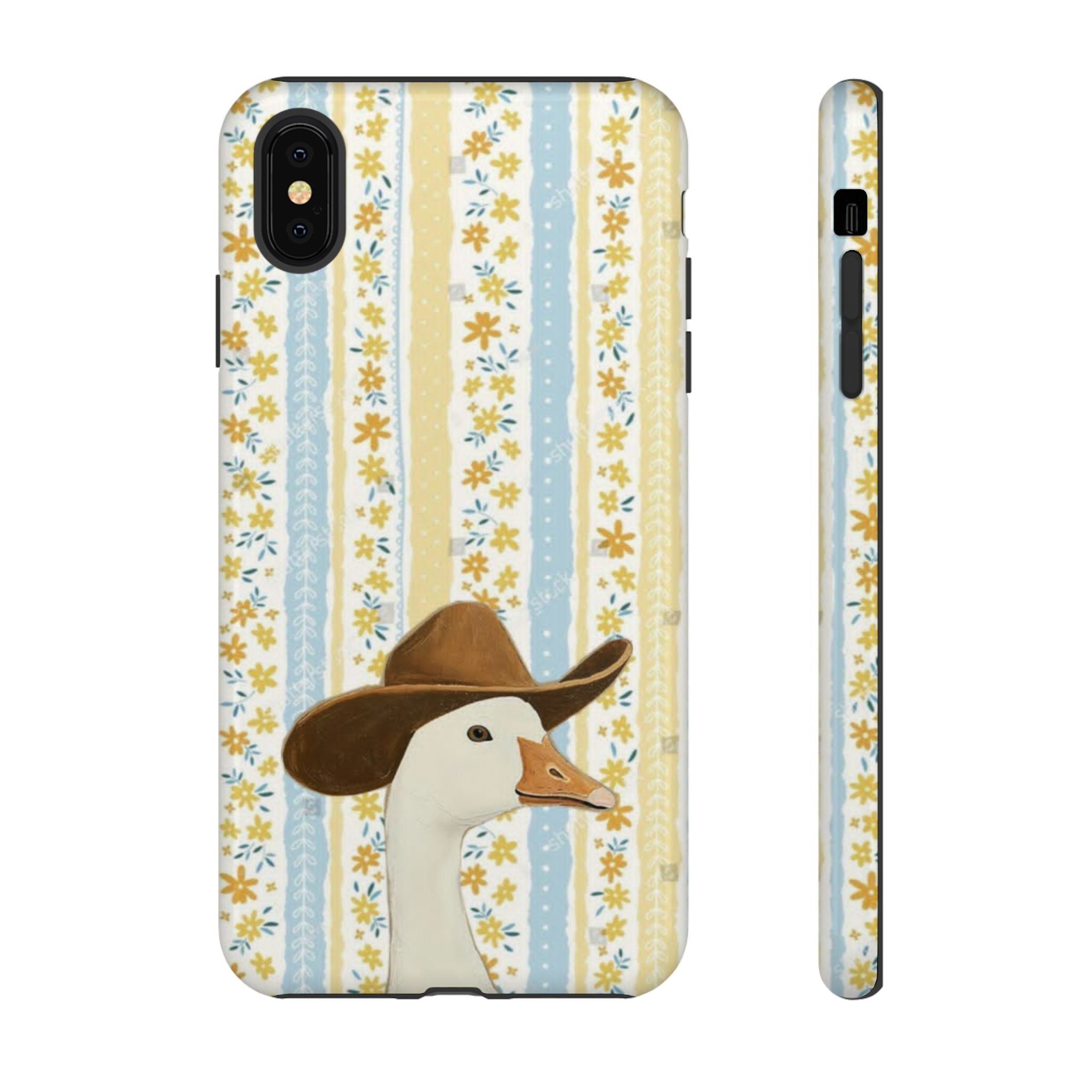 Goose Cowboy Phone Case – Cute Country Floral iPhone Cover