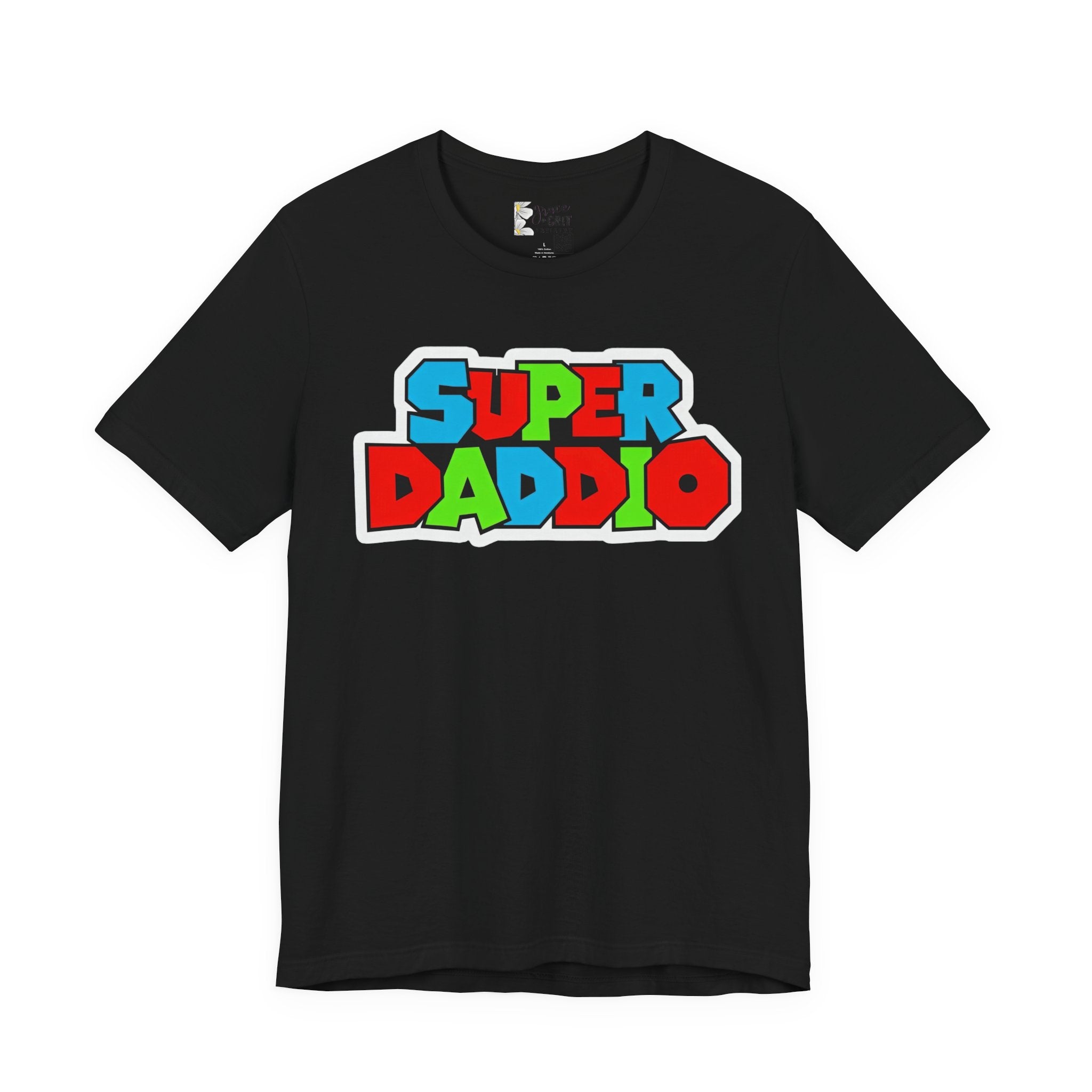 Super Daddio T-Shirt — Retro Gamer Dad Father's Day Tee