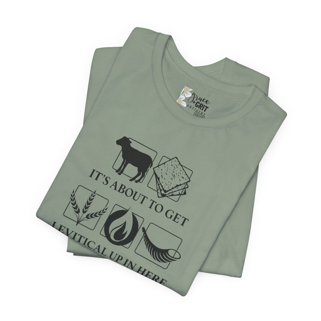 Levitical Up In Here T-Shirt — Funny Bible Symbols Tee