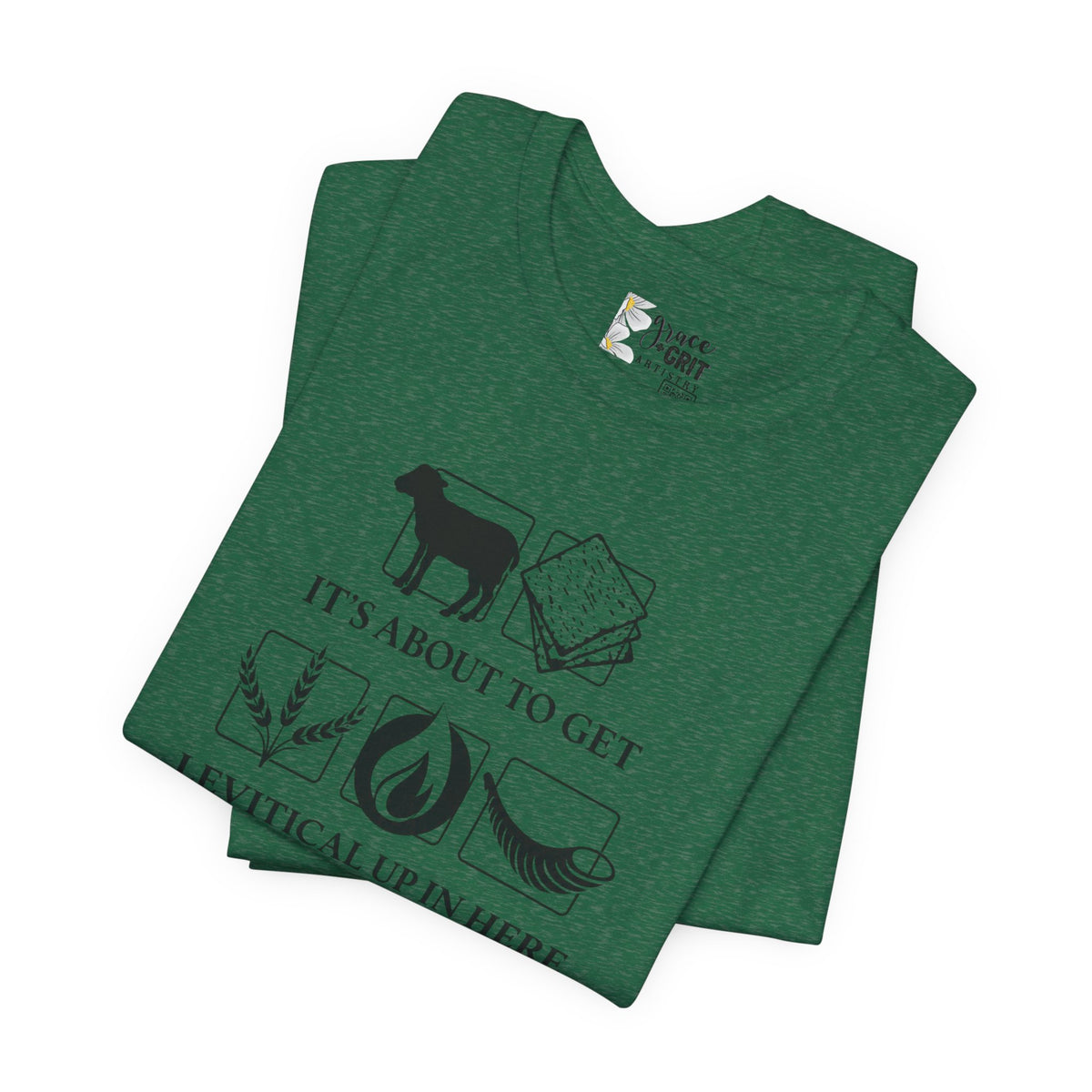 Levitical Up In Here T-Shirt — Funny Bible Symbols Tee