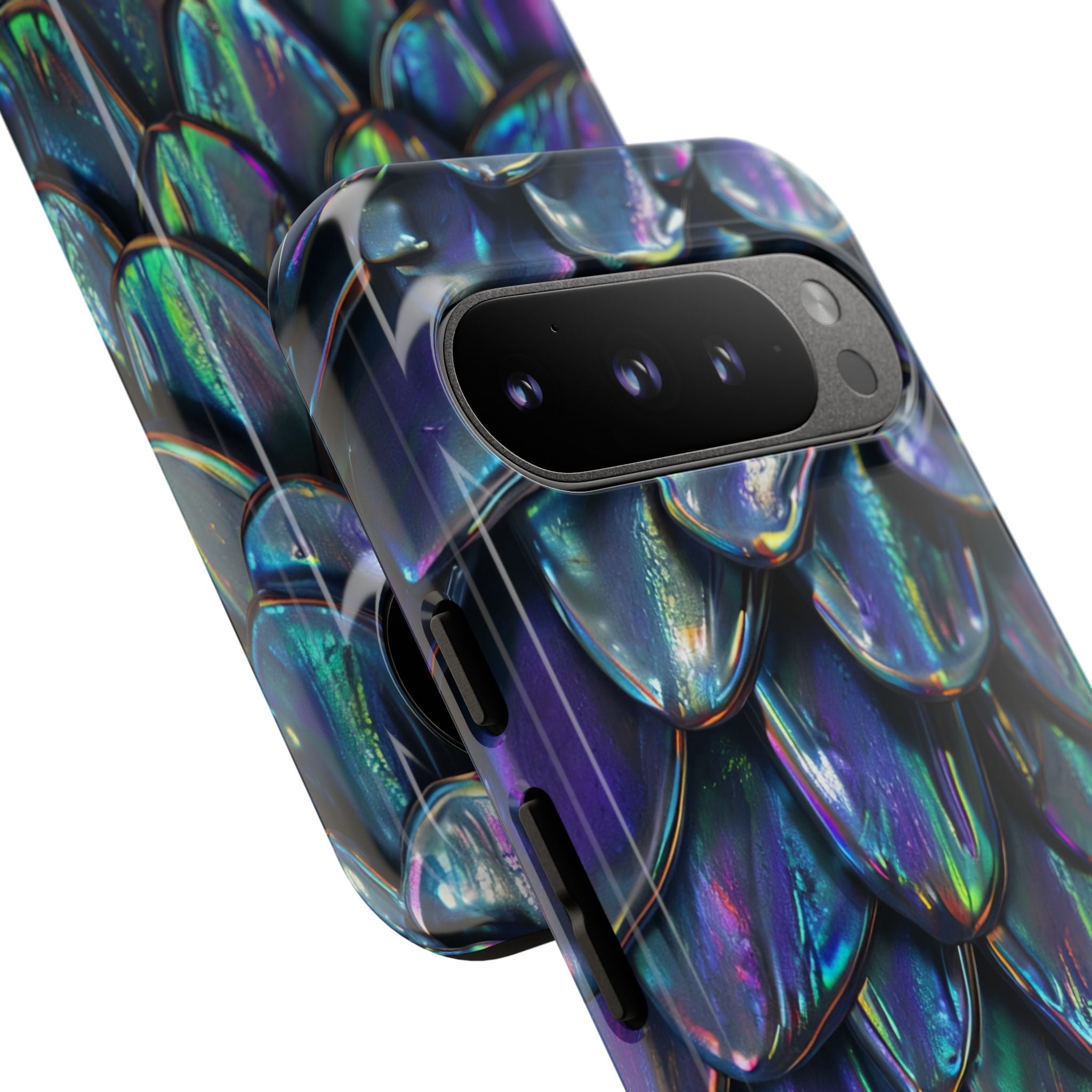 Dragon Scale Phone Case — Iridescent Dragon Scale Tough Case