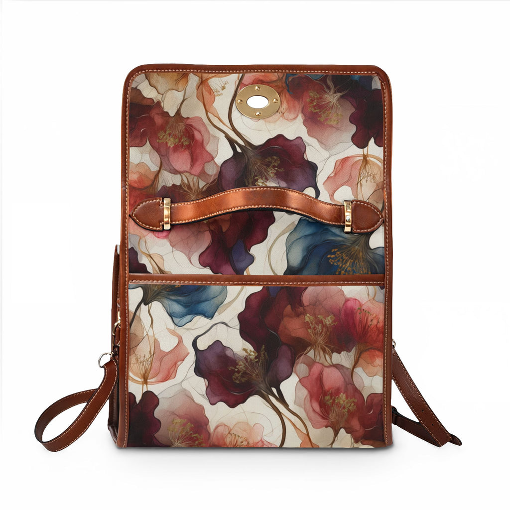 Floral Waterproof Canvas Bag