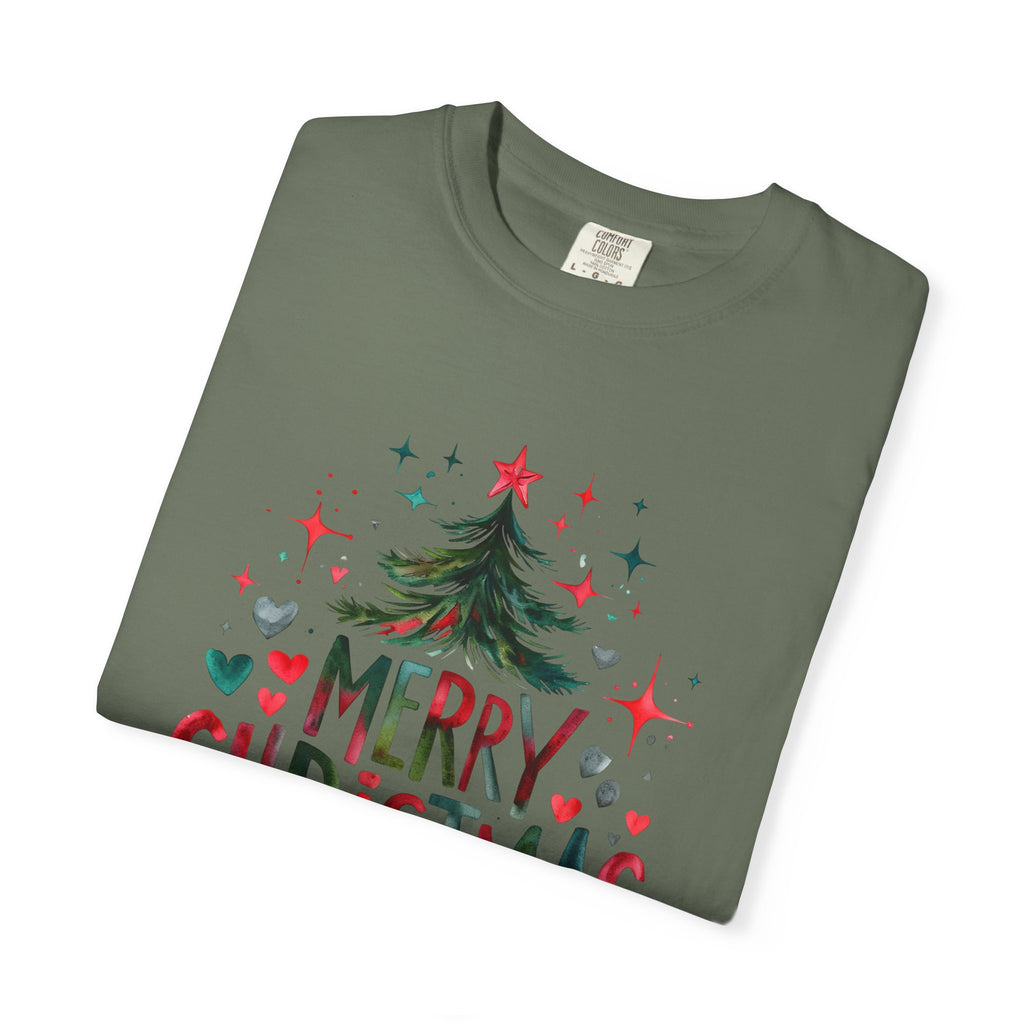 Merry Christmas Christmas Tree T-Shirt