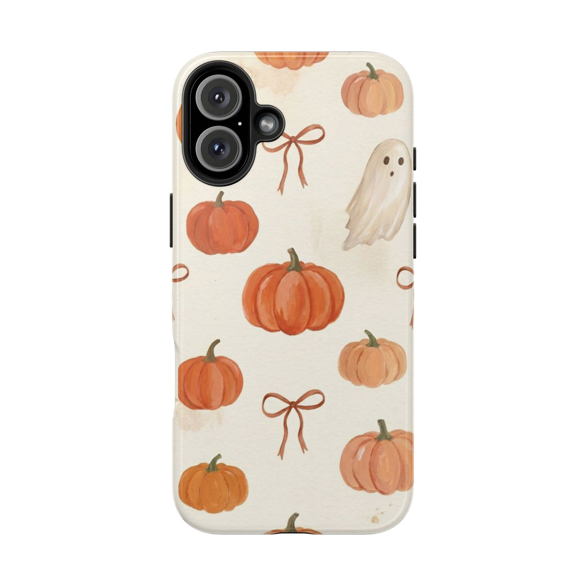 Pumpkin Ghost Phone Case – Cute Halloween Fall Pattern