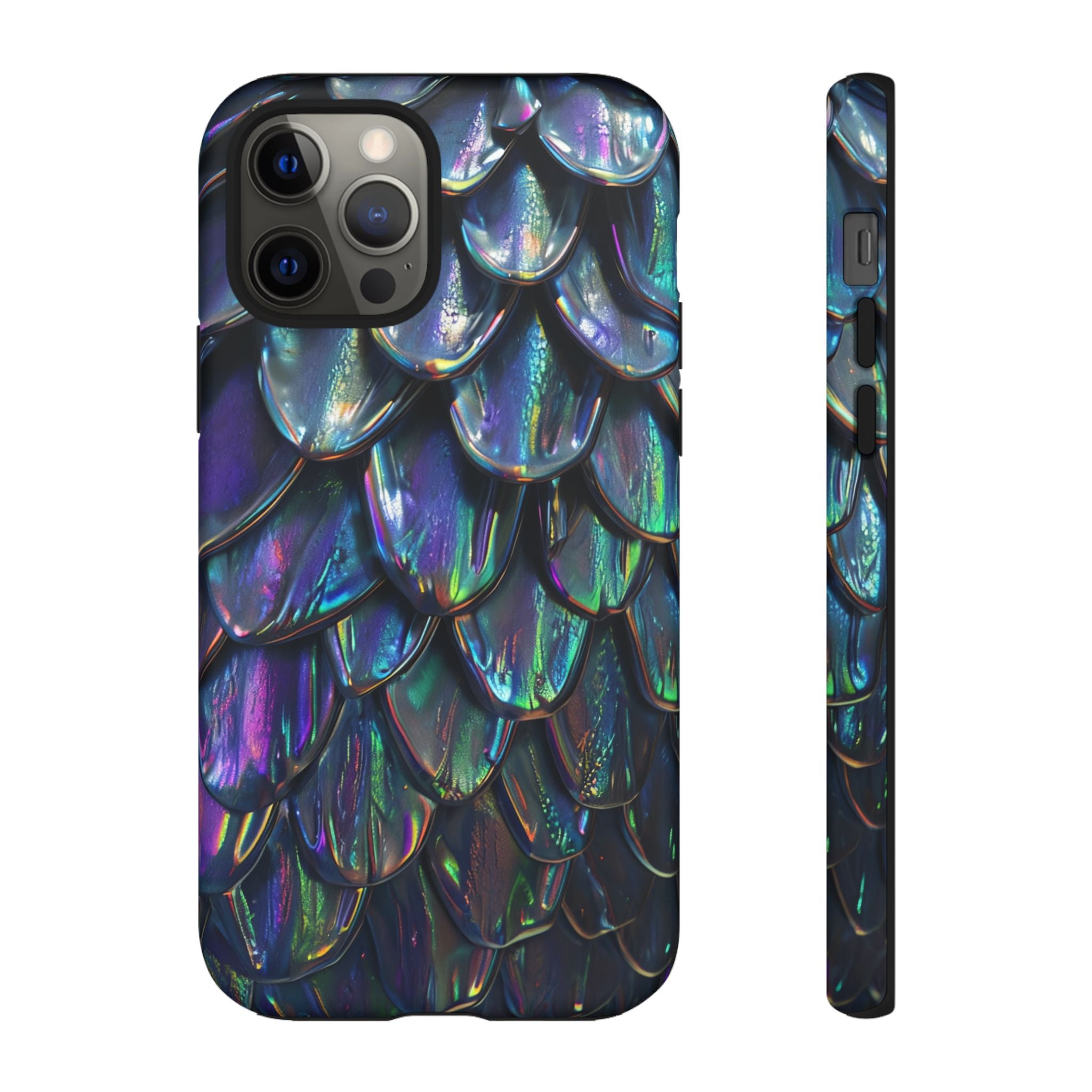Dragon Scale Phone Case — Iridescent Dragon Scale Tough Case