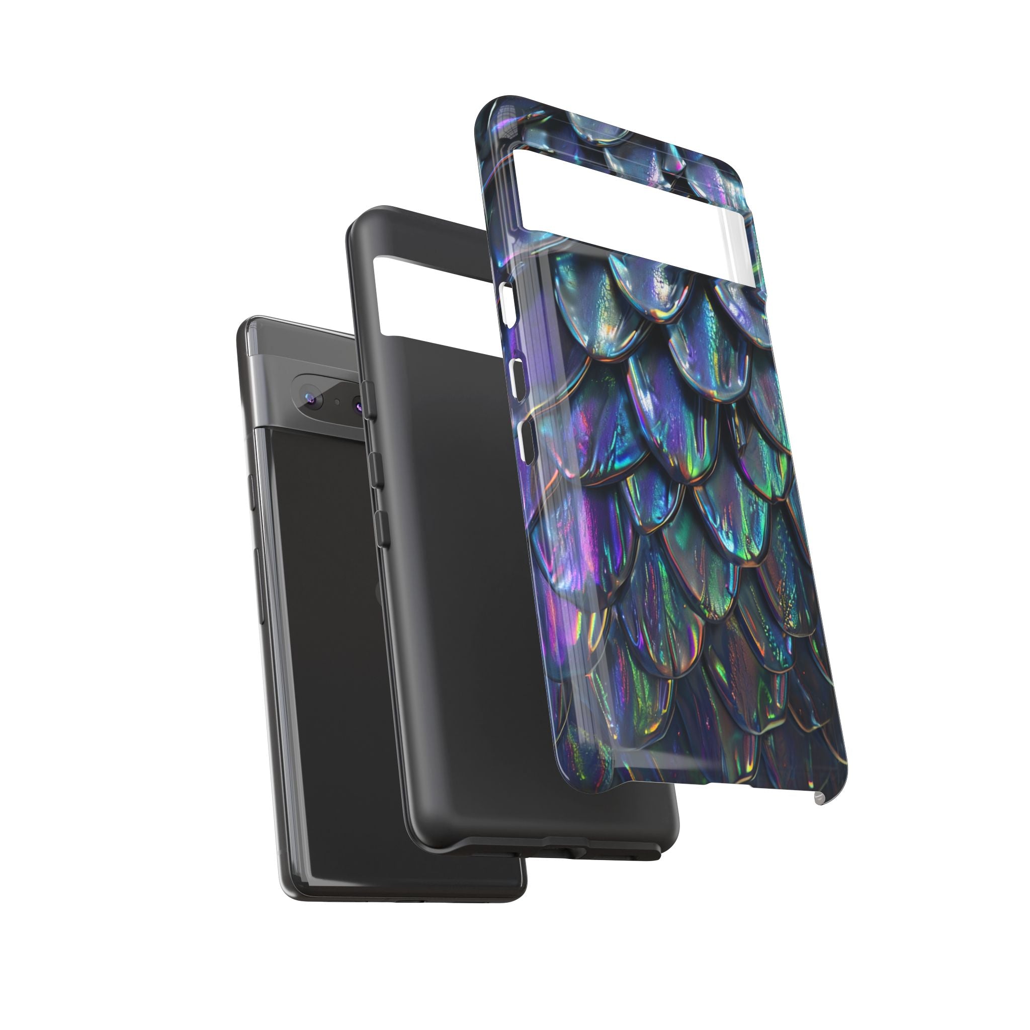 Dragon Scale Phone Case — Iridescent Dragon Scale Tough Case