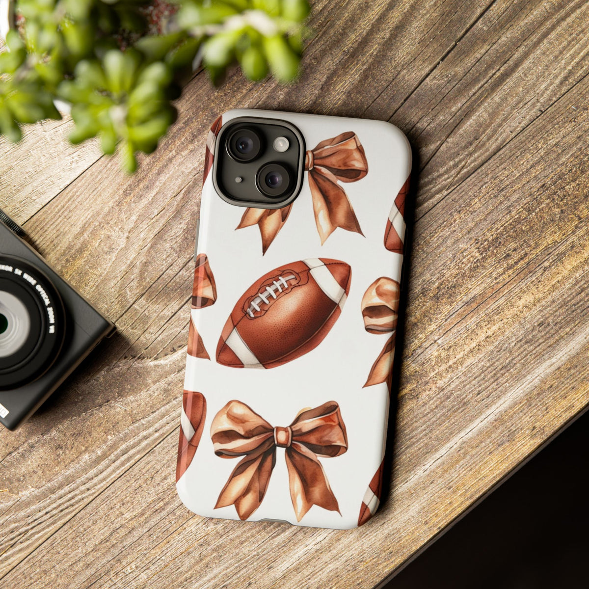 Football Bow Phone Case