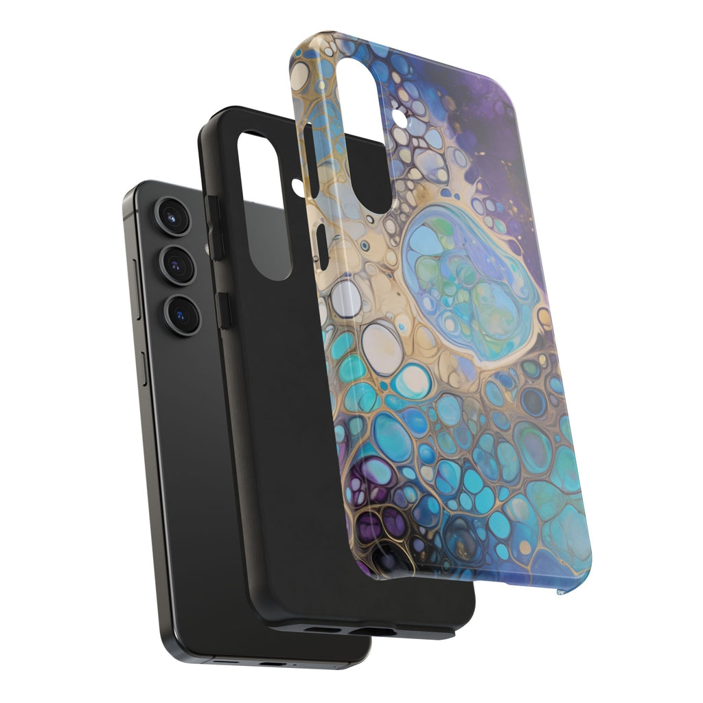 Abstract Ocean Bubble Tough Phone Case