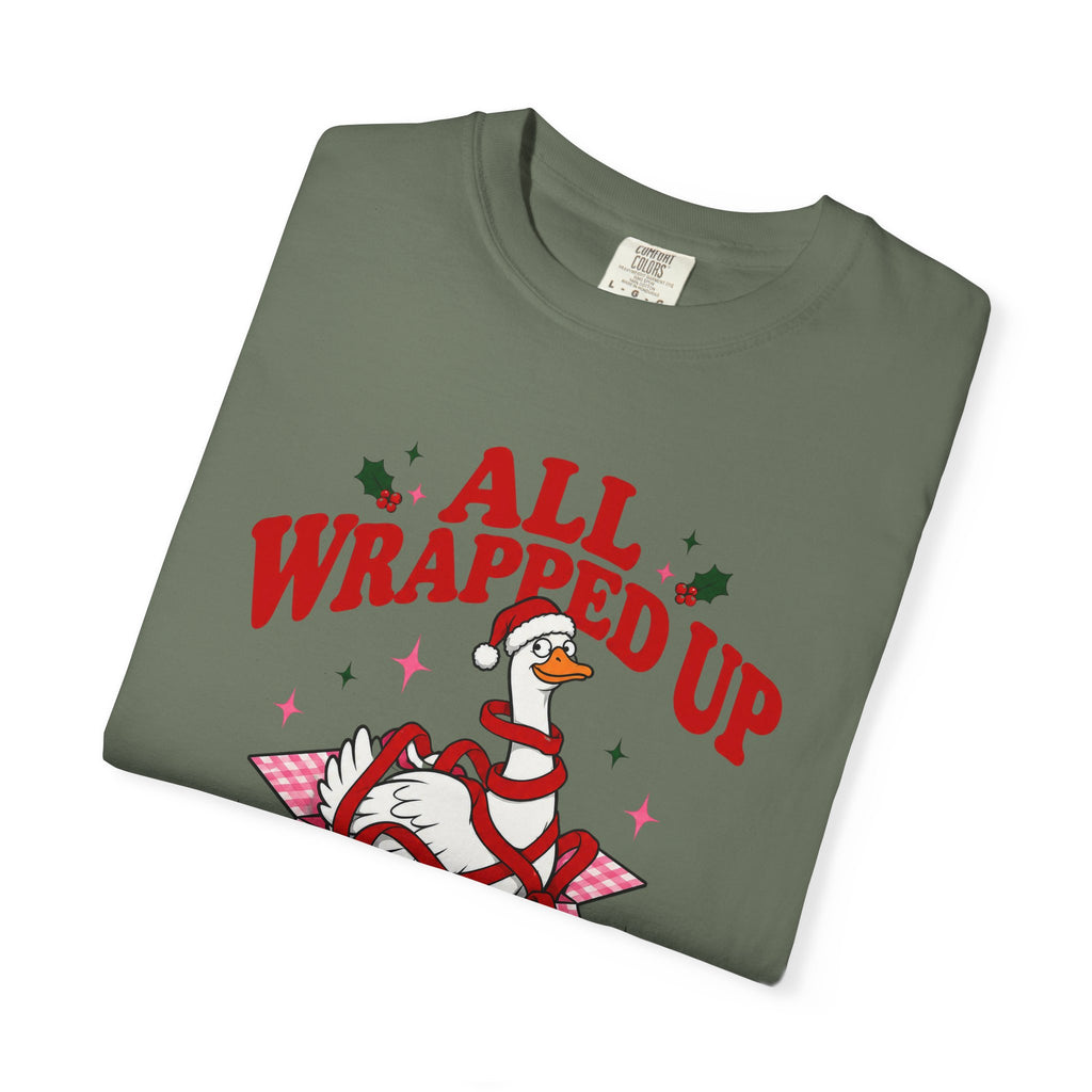 All Wrapped Up in Nonsense Christmas T-Shirt