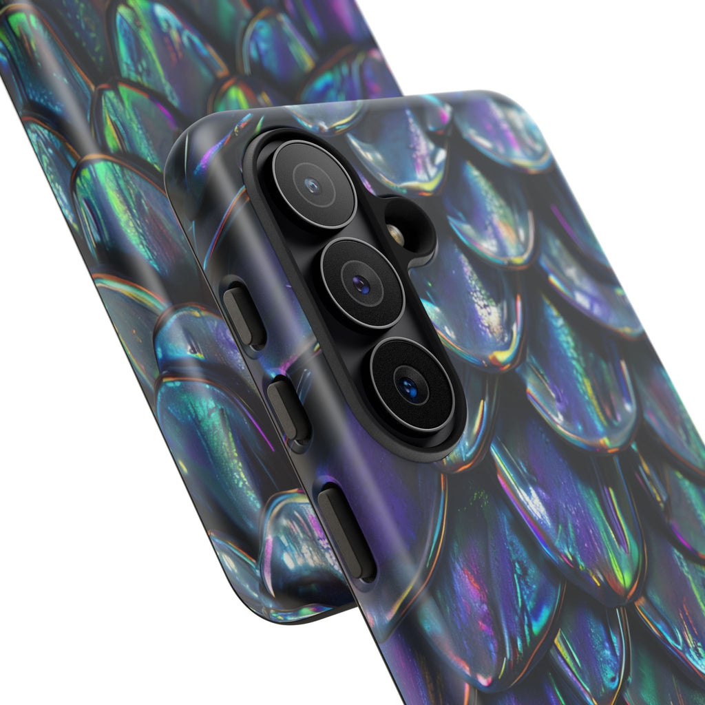Dragon Scale Phone Case — Iridescent Dragon Scale Tough Case