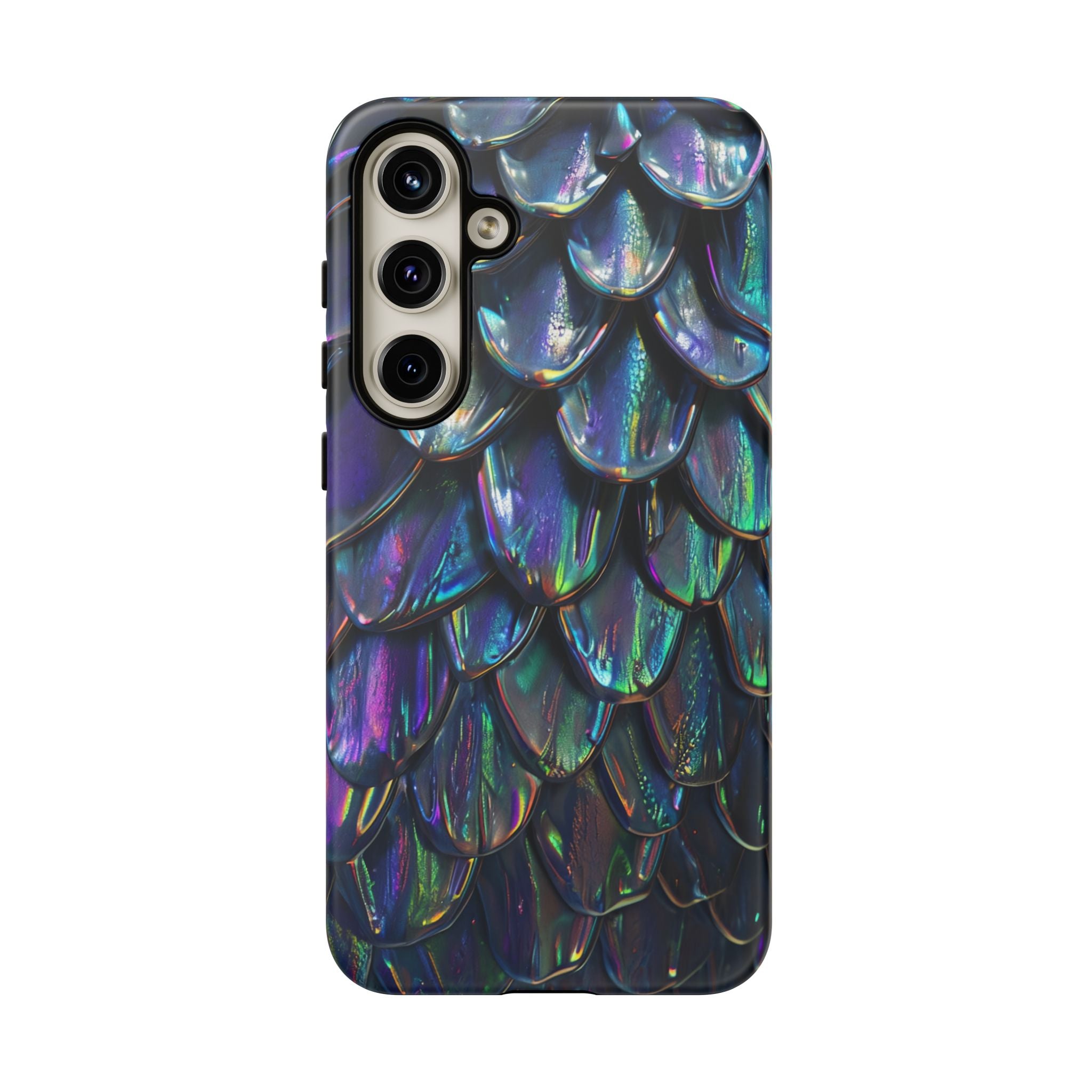 Dragon Scale Phone Case — Iridescent Dragon Scale Tough Case