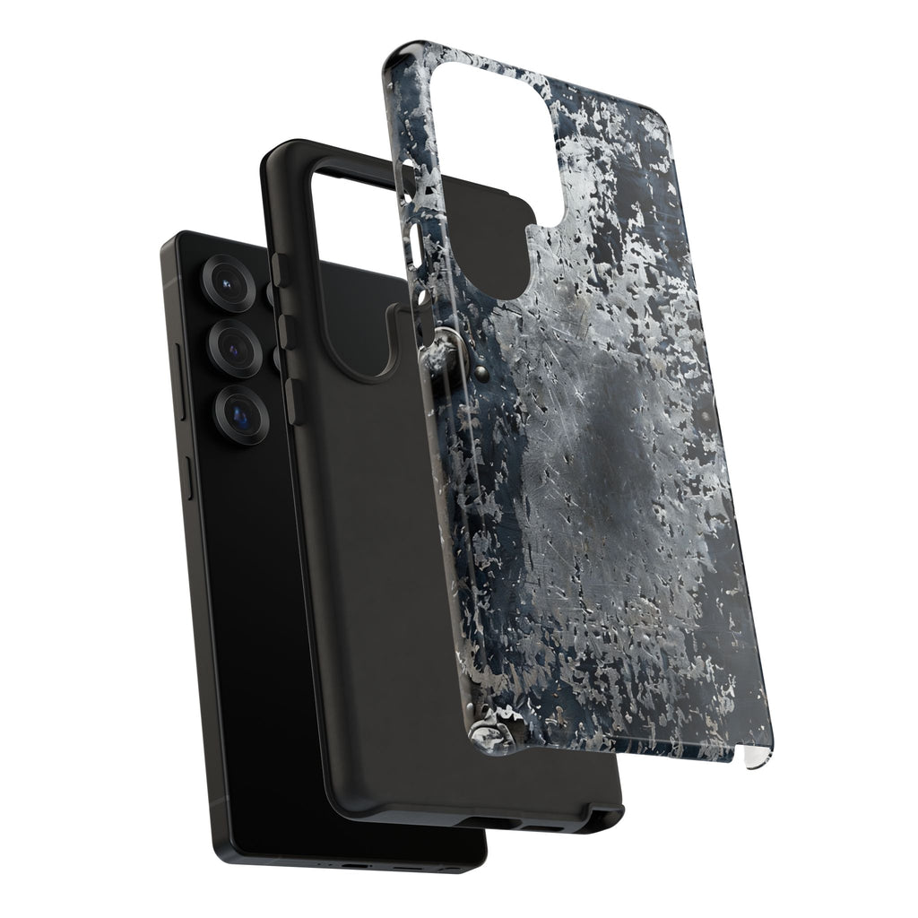 Rugged Rusted Metal Phone Case — Industrial Distressed Armor for iPhone