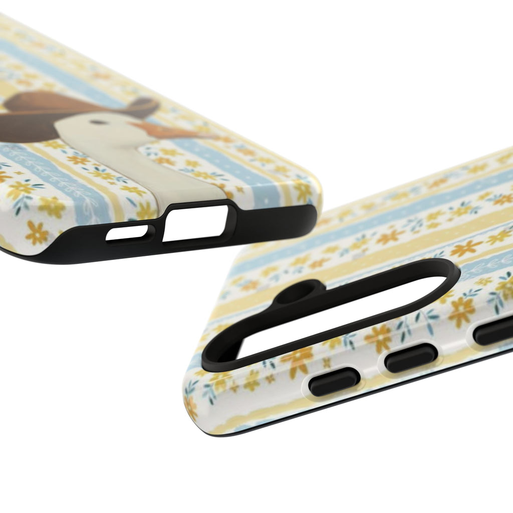 Goose Cowboy Phone Case – Cute Country Floral iPhone Cover